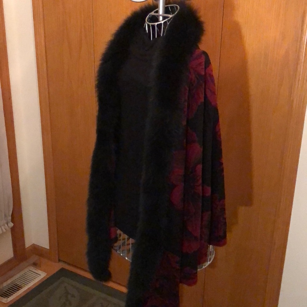 New never worn Kelli Kouri Cashmere/Fox Fur